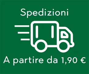 Spedizioni gratis a partire da 20 € di spesa