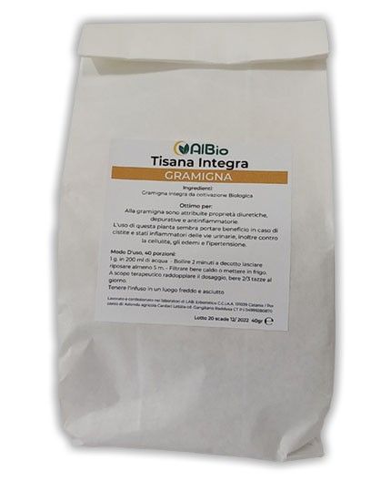 Tisana Gramigna Siciliana Integra, depurativa, diuretica infuso puro