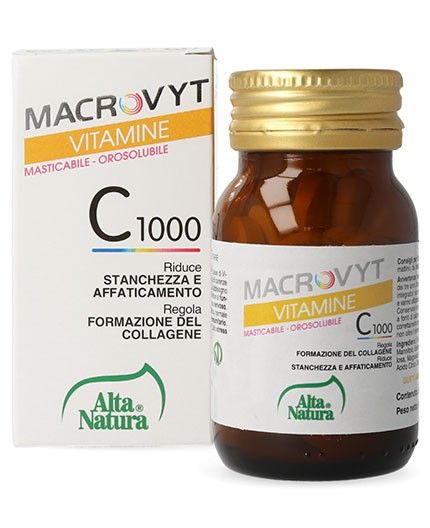 Macrovyt integratore vitamina C 1000 rinforza il sistema immunitario