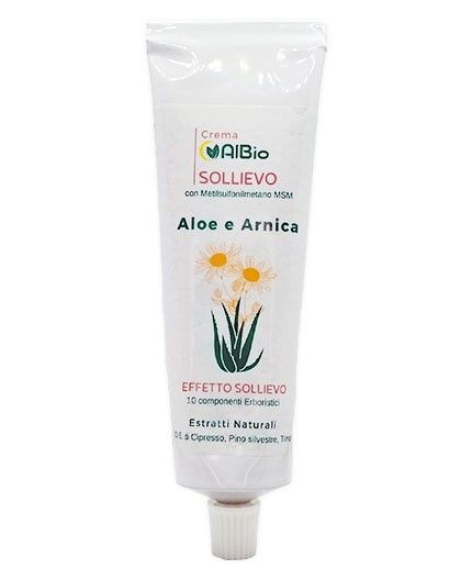 Crema base Arnica e Aloe Vera effetto sollievo, + 10 erbe officinali ottime per donare sollievo