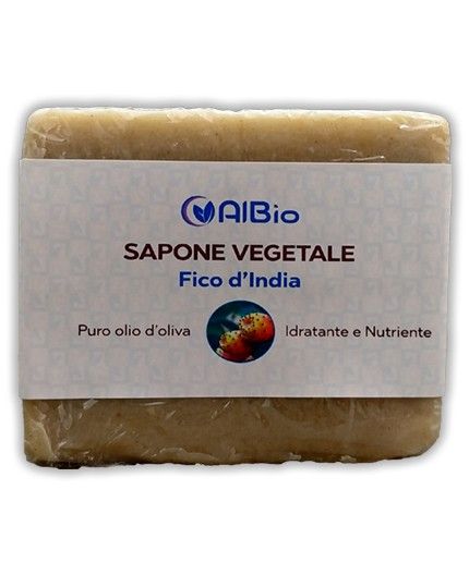 Sapone naturale Vegetale al Fico d’India Siciliano idratante, pelle secca