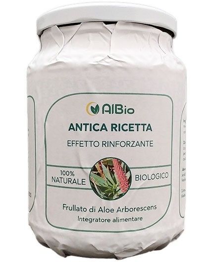 Succo di Aloe Arborescens "Antica Ricetta", formula originale di padre romano zago, rinforzante
