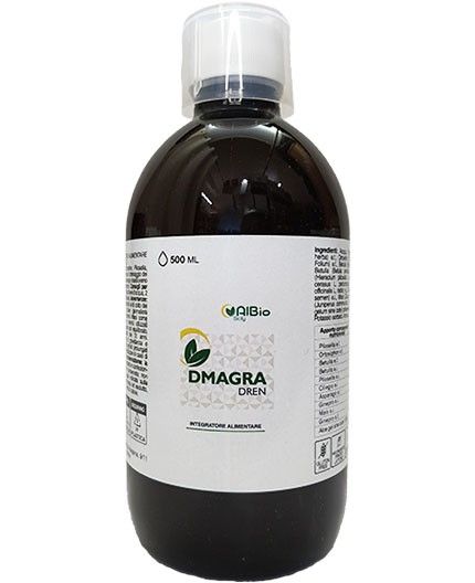 Dmagra dren con Aloe, Pilosella, Betulla, Asparago, ortosifonide per il drenaggio dei liquidi 500ml