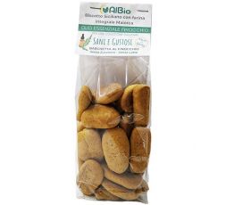 Biscotti integrali Barchetta con Olio Essenziale Finocchio senza Zucchero, senza uova e latte, colazione / spuntino