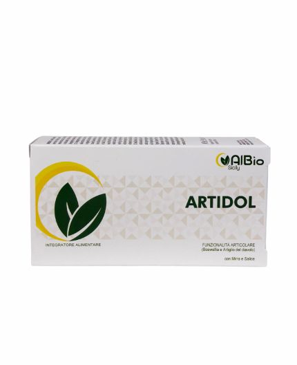 Artidol 60 capsule Boswellia, Artiglio del diavolo, Salice e Uncaria, vitamina c funzionalità articolari, cartilagine